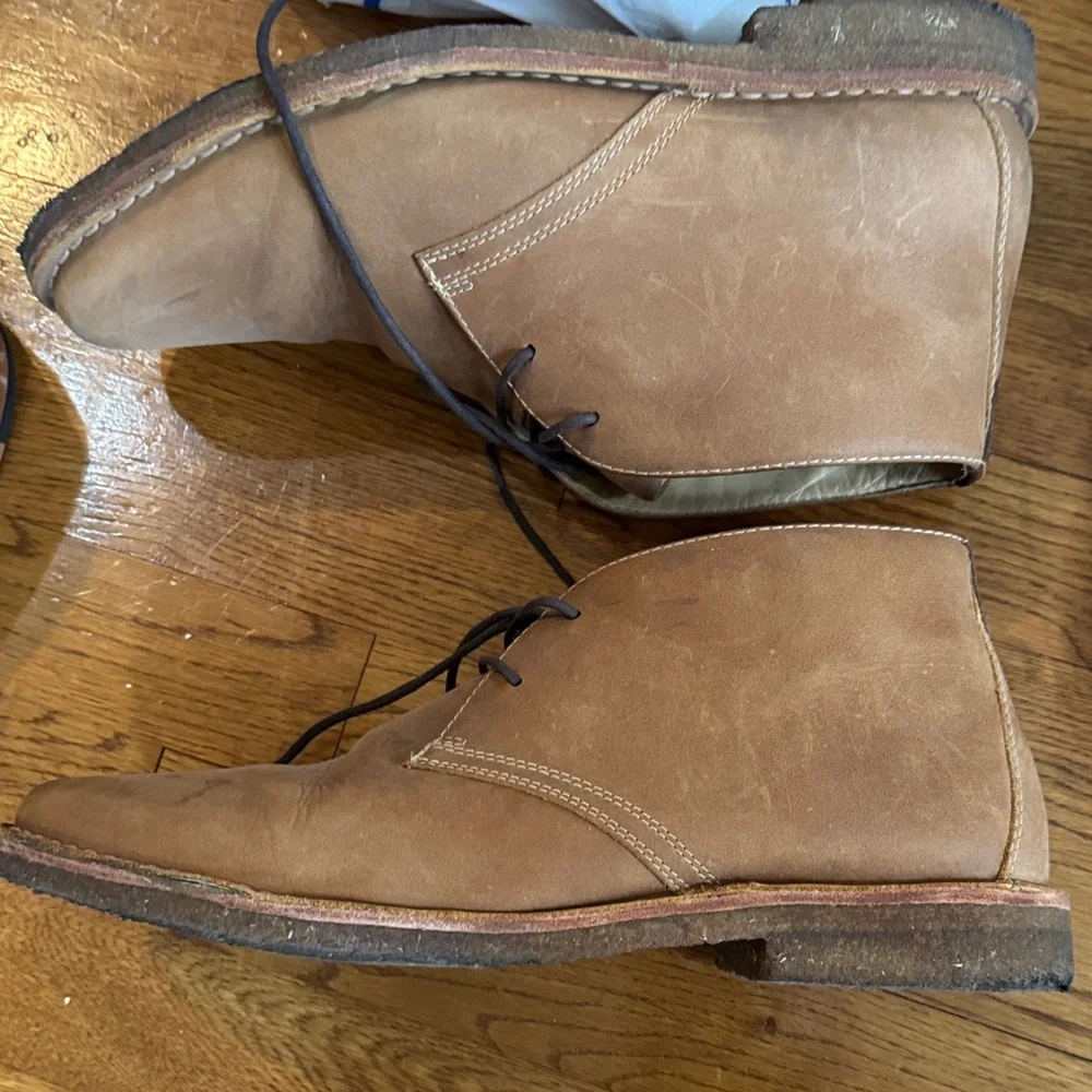 Johnston & Murphy Brown Suede shoe Boots